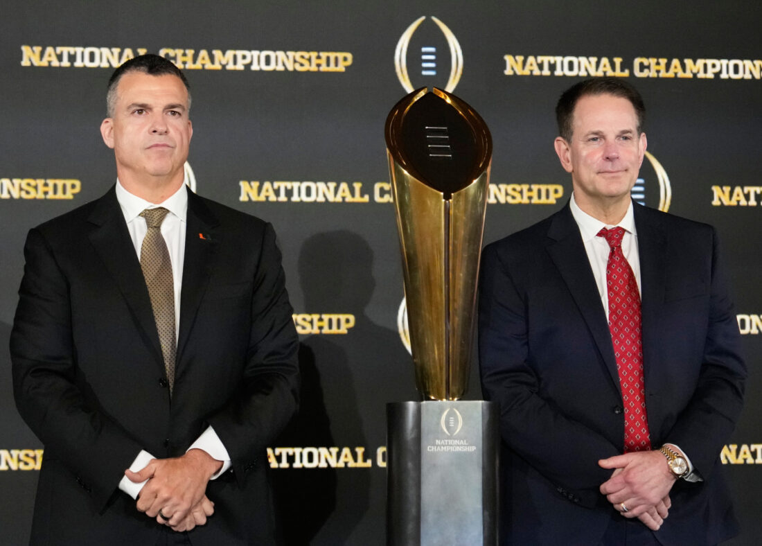 Indiana, Miami meet in CFP title matchup no one saw coming